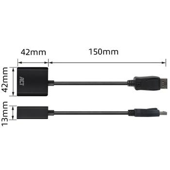 ACT DisplayPort naar VGA-adapter (AC7515)