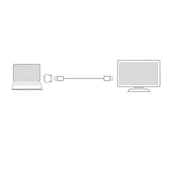 ACT Verloopadapter DVI-D male - HDMI A female (AC7565)