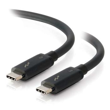 C2G 1.5ft Thunderbolt 3 USB C to C 40Gbps (88837)