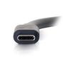 C2G G 0.5m Thunderbolt 3 Cable (40Gbps) - Thunderbolt Cable 4K - Black - Thunderbolt cable - 24 pin USB-C (M) to 24 pin USB-C (M) - Thunderbolt 3 - 30 V - 50 cm - 4K support - black (88837)
