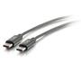 C2G G 0.9m (3ft) USB C Cable - USB 2.0 (3A) - M/M USB Type C Cable - Black - USB cable - 24 pin USB-C (M) to 24 pin USB-C (M) - USB 2.0 - 3 A - 90 cm - black (88825)