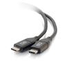 C2G G 3m (10ft) USB C Cable - USB 2.0 (5A) - M/M USB Type C Cable - Black - USB cable - 24 pin USB-C (M) to 24 pin USB-C (M) - USB 2.0 - 5 A - 3 m - black (88829)