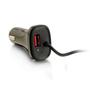 C2G G Car Charger with Extension for Passengers - Car power adapter - 5.8 A - 4 output connectors (USB) - black (80919)