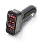 C2G 3 Port Usb Car Charger 5V 2.4A Smart Ic