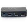 C2G G 2-Port HDMI Splitter 4K30 - Video/ audio splitter - 2 x HDMI - desktop (82057)