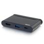 C2G USB-C to HDMI Adapter with USB-A and PD (82116)