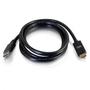 C2G G 3ft DisplayPort Male to HDMI Male Passive Adapter Cable - 4K 30Hz - Adapter - DisplayPort male to HDMI male - 90 cm - black - passive, 4K support (84432)