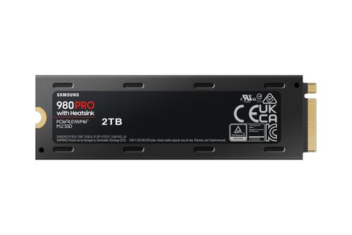 SAMSUNG SSD 980 PRO M.2 NVMe 2TB+heatsink (MZ-V8P2T0CW)