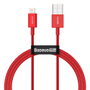 BASEUS Superior Series Cable USB to iP 2.4A 1m (red)