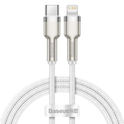 BASEUS Cable USB-C to Lightning Legend Series PD 20W 1 m (White) (CATLJK-A02)
