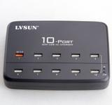 LVSUN 10 port Charger & Hub 60watt USB3.0 (LS-10UA)