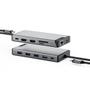 ALOGIC DV3 Universal Triple Display USB-C Hubb - Rymdgrå (DUCDDV3)