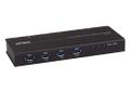 ATEN 4 x 4-Port USB 3.0 Industrial Peripheral Shar, ing Switch with RS-422/ 485 control (US3344I)