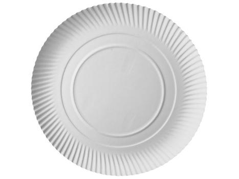 PAPSTAR Kakefat PURE papp Ø34cm hvit (100) (91145)