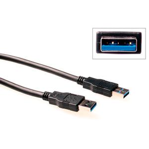 ACT USB3 Kabel A-A -  2,0 m Spesial A-A USB Spesialkabel Sort (SB3002)