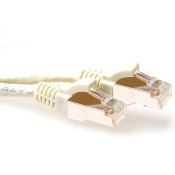 ACT SFTP Patch Cat.6A -  20 m Ivory Snagless 500MHz 26AWG PIMF (FB6020)