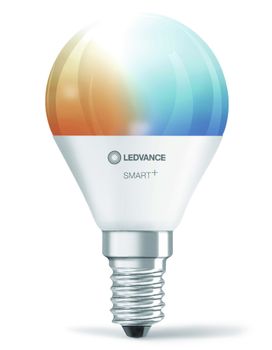LEDVANCE Smart+ WiFi TW mini-älylamppu,  E14, tunable white, 470 lm (4058075485617)