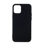 Essentials iPhone 12 mini Silikonfodral från Essentials - svart Stötdämpande och flexibelt skydd med matt yta