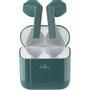 PURO ICON POD, Bluetooth Earphones w/charging case, Green