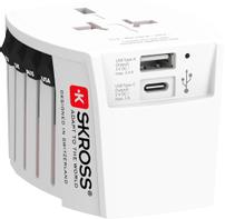 SKROSS World Adapter MUV USB strømadapter - USB, 24 pin USB-C - 15 watt