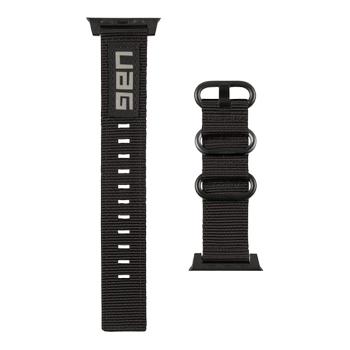 UAG Apple Watch 45/ 44/ 42mm Nato Eco Strap, Black (19148C114040)