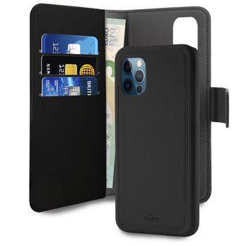 PURO iPhone 12 Pro Max EcoLeather Wallet Detach Black (IPC1267BOOKC3BLK)