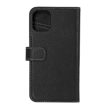 Essentials iPhone 12 mini, Leather wallet, detachable,  Black (387143)