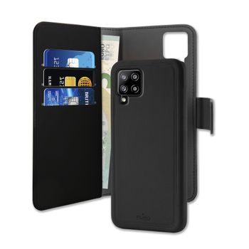 PURO Samsung Galaxy A42 5G EcoLeather Wallet Detach Blk (SGA42BOOKC3BLK)