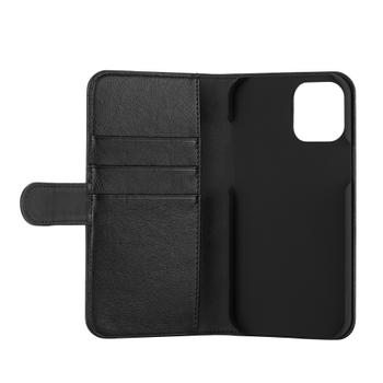 Essentials iPhone 12 Pro Max, PU wallet, 3 cards, Black (387163)