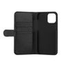 Essentials iPhone 12 Pro Max, PU wallet, 3 cards, Black