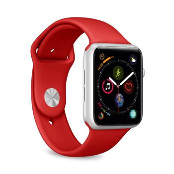 PURO Apple Watch Band 38-40mm S/M & M/L, Red (AW40ICONRED)