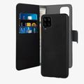 PURO Samsung Galaxy A12 Wallet Detachable, Black
