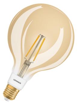 LEDVANCE SMART+ globe 55W/824 klar filament guld E27 Zigbee (4058075528215)