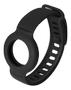 DELTACO Apple Airtag Silicone Armbånd - Sort