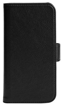 Essentials iPhone 12 mini PU wallet, 3 cards, Black (1110507)