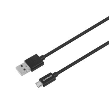 Essentials USB-A - Micro USB Cable, 2m, Black (1110623)