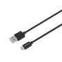 Essentials USB-A - Micro USB Cable, 1m, Black