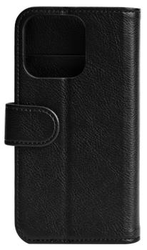 Essentials iPhone 13 Mini PU wallet, 3 cards, Black (1110558)