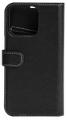 Essentials iPhone 13 Pro Max leather wallet, detachable,Black