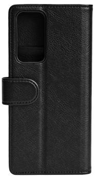 Essentials Motorola Edge 20 Pro PU wallet, 3 cards, black (1110531)