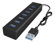 ICY BOX 7-port USB 3.0 hub