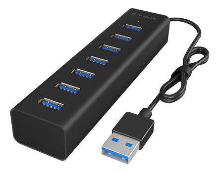 ICY BOX 7-port USB 3.0 hub (IB-HUB1700-U3)