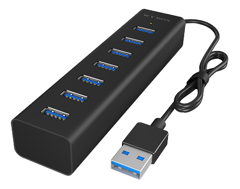 ICY BOX 7-port USB 3.0 hub (IB-HUB1700-U3)