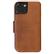 KRUSELL Leather Phone Wallet iPhone 13 Mini - Cognac
