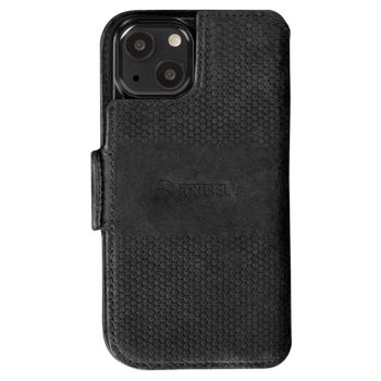 KRUSELL iPhone 13 Mini PhoneWallet Leather, Black (62393)