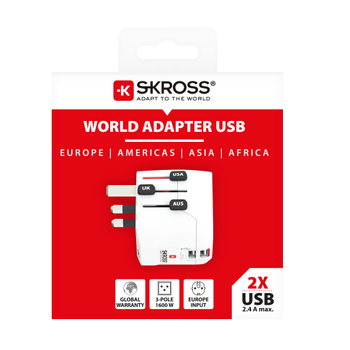 SKROSS PRO Light USB 2xA (1.302460.)