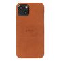 KRUSELL iPhone 13 Leather Cover, Cognac