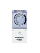 Nordic Quality Programmerbar udendørstimer, 24 timer