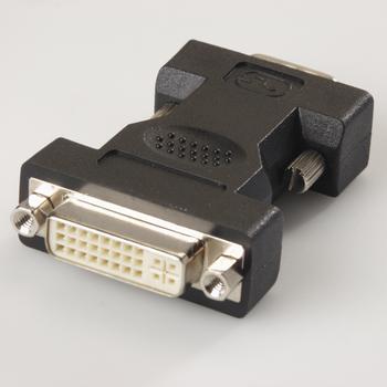 QNECT DVI-I jack / VGA D-SUB 15 plug adapter - qty 1 (303104)