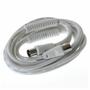 Qbulk Antennikaapeli 90dB 100Hz, 10m, valkoinen
